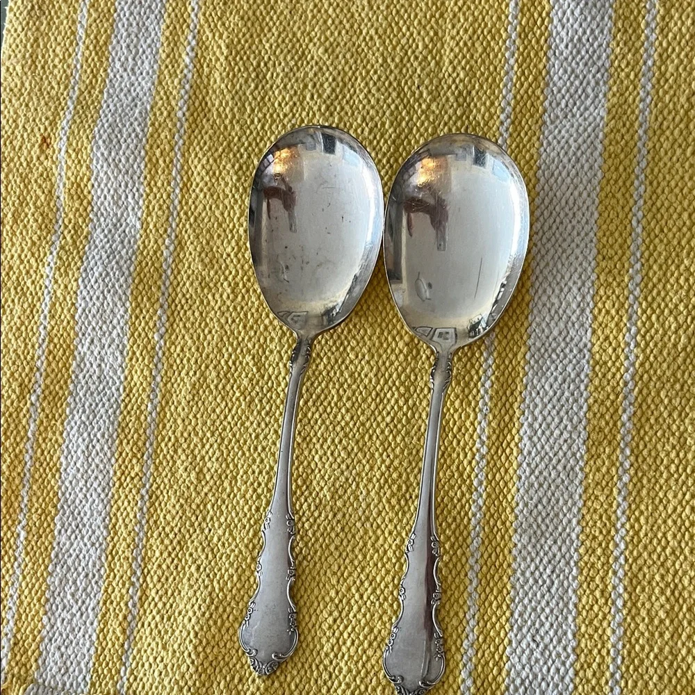Reed & Barton Silver plated Serving Spoons